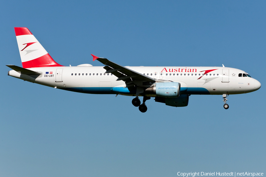 Austrian Airlines Airbus A320-214 (OE-LBT) | Photo 479226