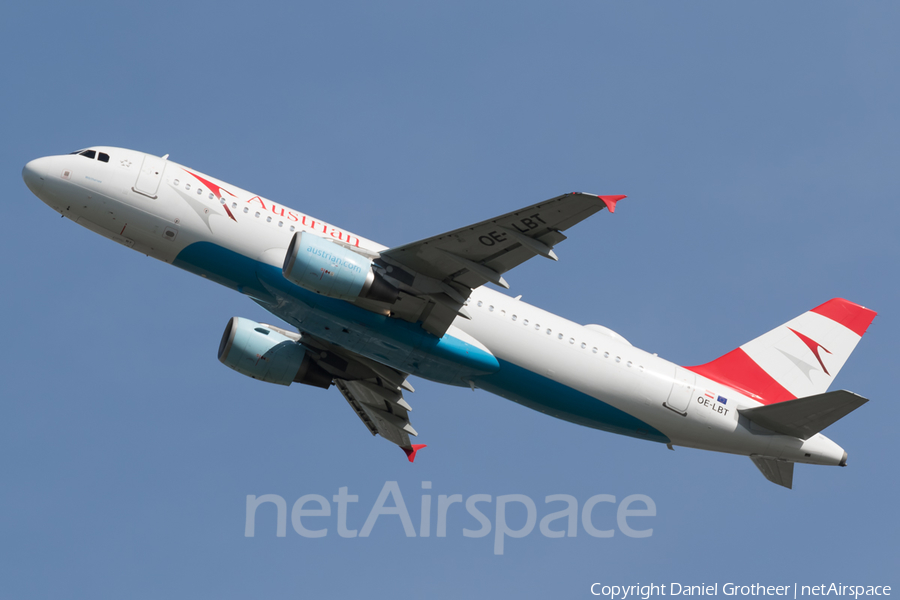 Austrian Airlines Airbus A320-214 (OE-LBT) | Photo 165791