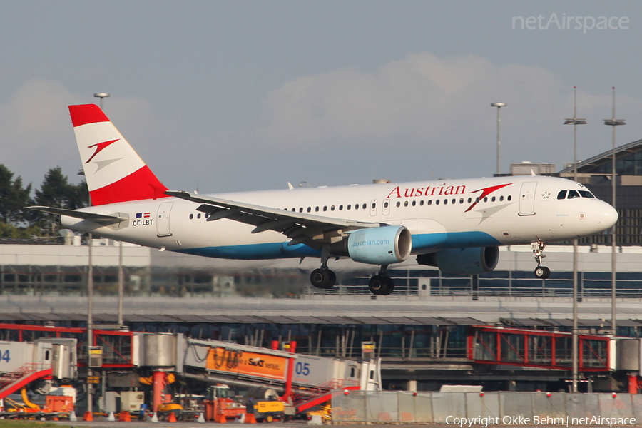 Austrian Airlines Airbus A320-214 (OE-LBT) | Photo 38714