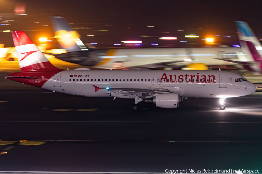 Austrian Airlines Airbus A320-214 (OE-LBT) | Photo 361875