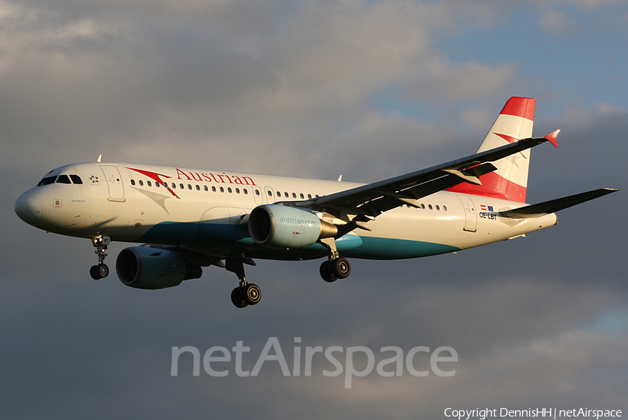 Austrian Airlines Airbus A320-214 (OE-LBT) | Photo 408257