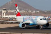 Austrian Airlines Airbus A320-214 (OE-LBU) at  Lanzarote - Arrecife, Spain