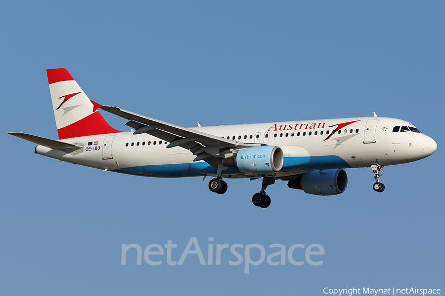 Austrian Airlines Airbus A320-214 (OE-LBU) | Photo 332228