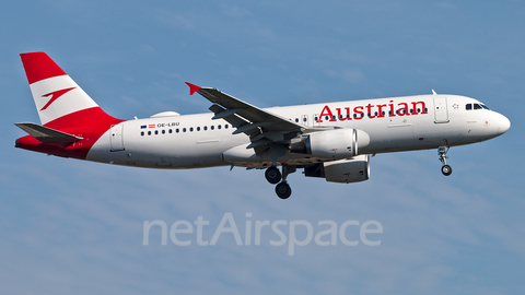 Austrian Airlines Airbus A320-214 (OE-LBU) at  Dusseldorf - International, Germany