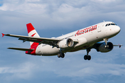 Austrian Airlines Airbus A320-214 (OE-LBU) at  Dusseldorf - International, Germany