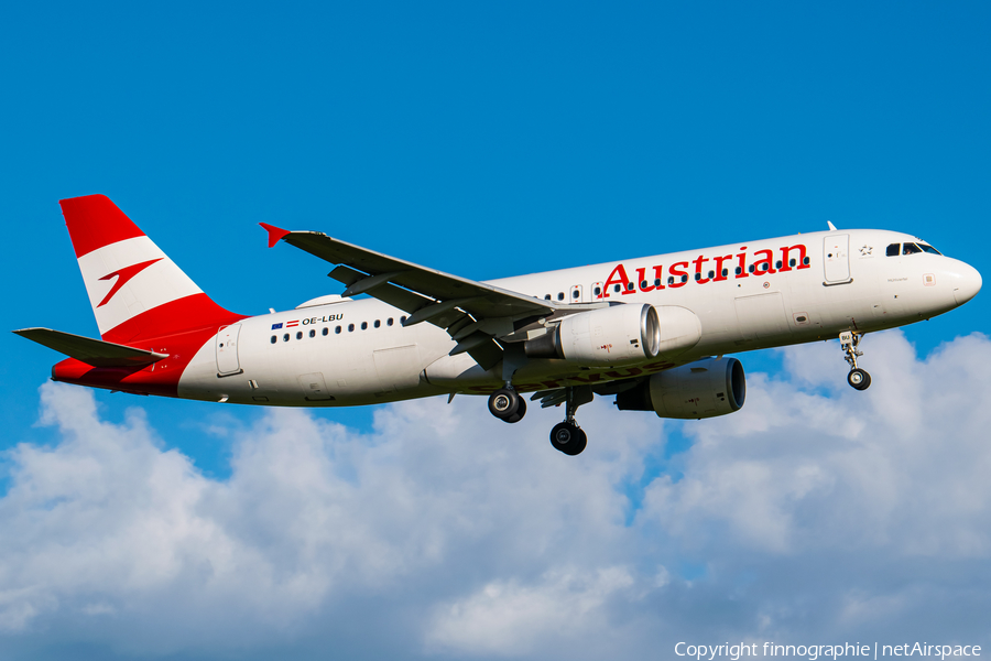 Austrian Airlines Airbus A320-214 (OE-LBU) | Photo 448360