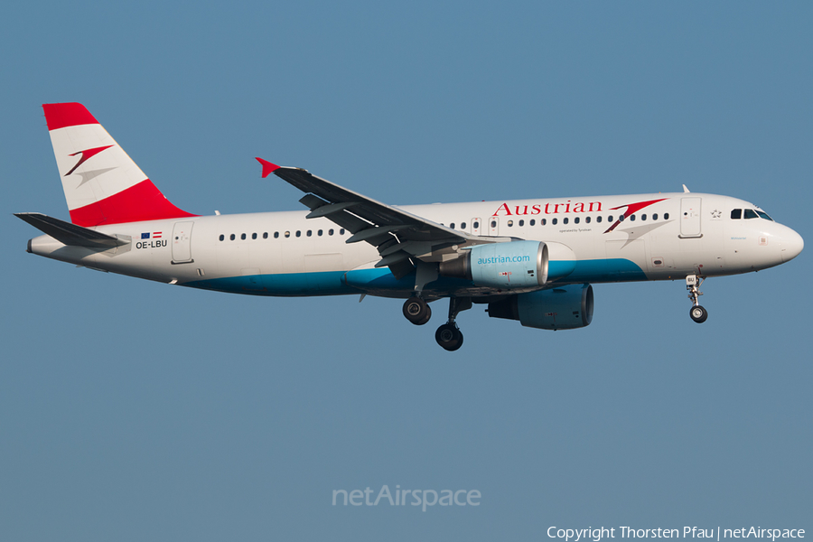 Austrian Airlines Airbus A320-214 (OE-LBU) | Photo 64799