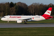 Austrian Airlines Airbus A320-214 (OE-LBU) at  Hamburg - Fuhlsbuettel (Helmut Schmidt), Germany