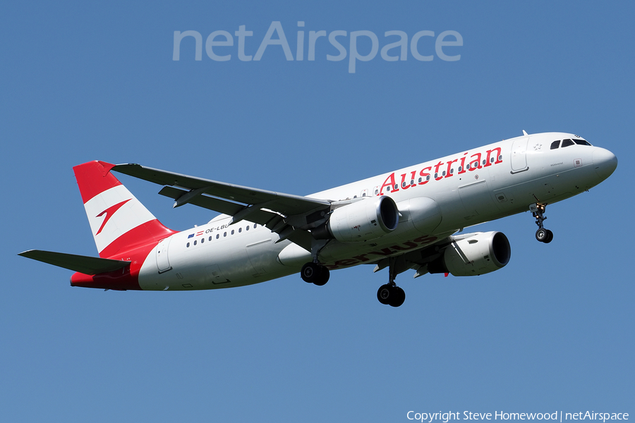 Austrian Airlines Airbus A320-214 (OE-LBU) | Photo 580146