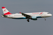 Austrian Airlines Airbus A320-214 (OE-LBV) at  Amsterdam - Schiphol, Netherlands