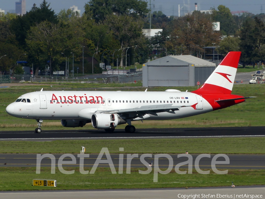 Austrian Airlines Airbus A320-214 (OE-LBV) | Photo 529179