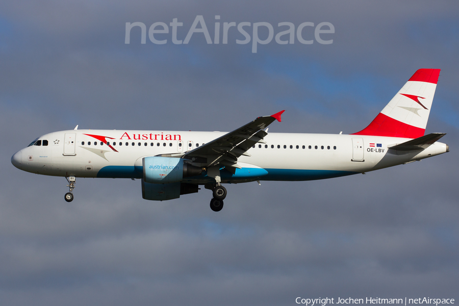 Austrian Airlines Airbus A320-214 (OE-LBV) | Photo 106241