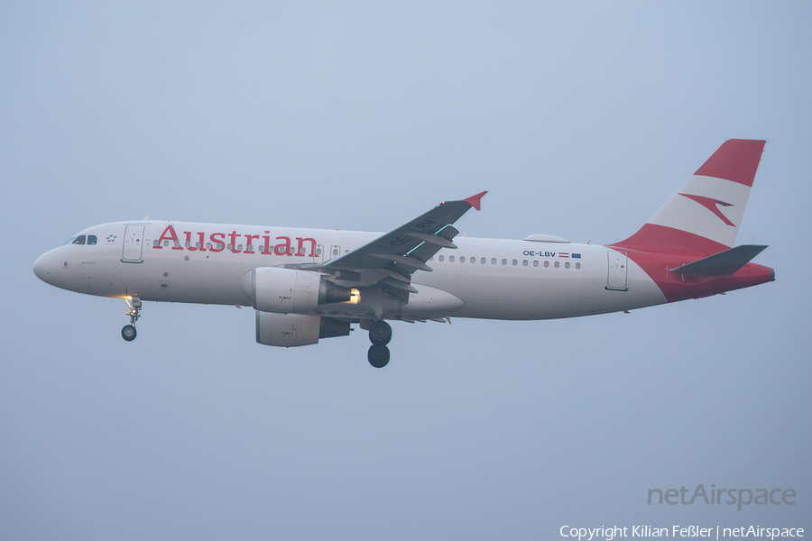 Austrian Airlines Airbus A320-214 (OE-LBV) | Photo 412016
