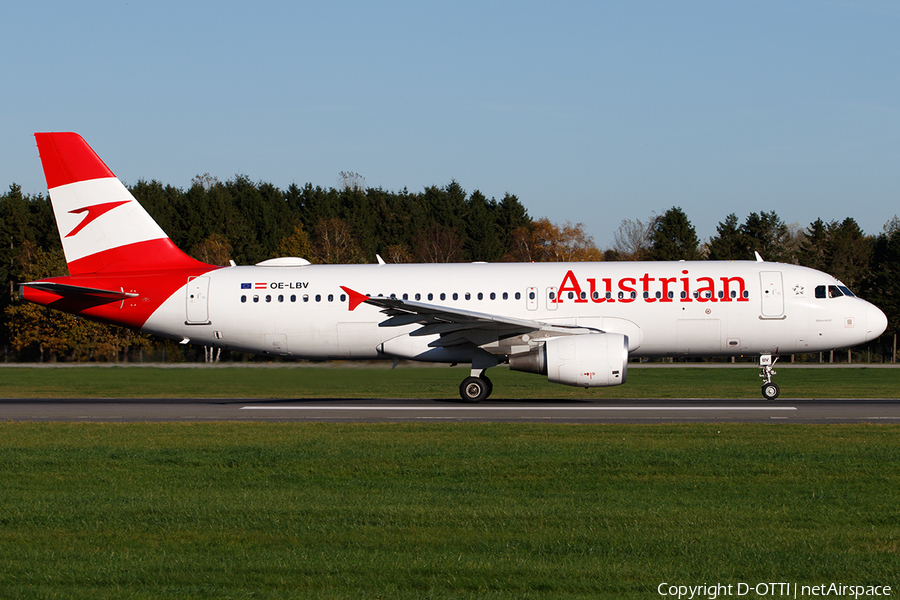 Austrian Airlines Airbus A320-214 (OE-LBV) | Photo 477866
