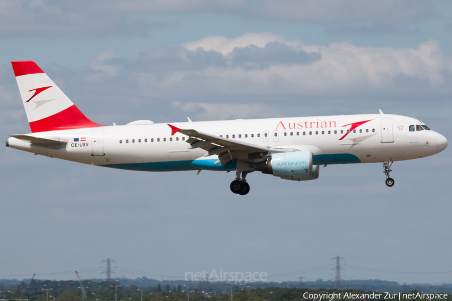 Austrian Airlines Airbus A320-214 (OE-LBV) | Photo 176009