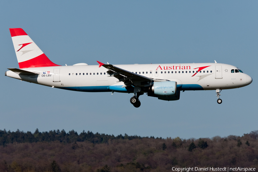 Austrian Airlines Airbus A320-214 (OE-LBV) | Photo 421608