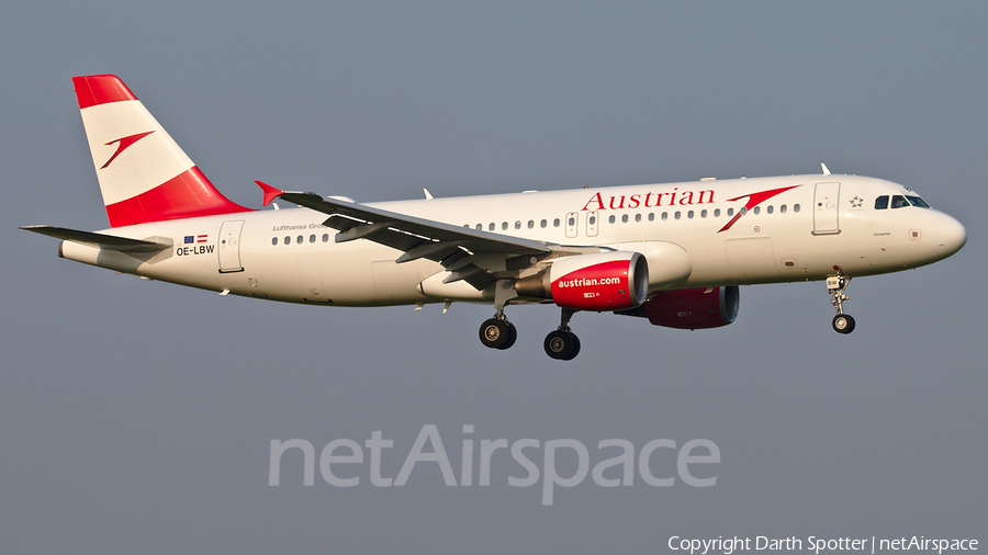 Austrian Airlines Airbus A320-214 (OE-LBW) | Photo 361999