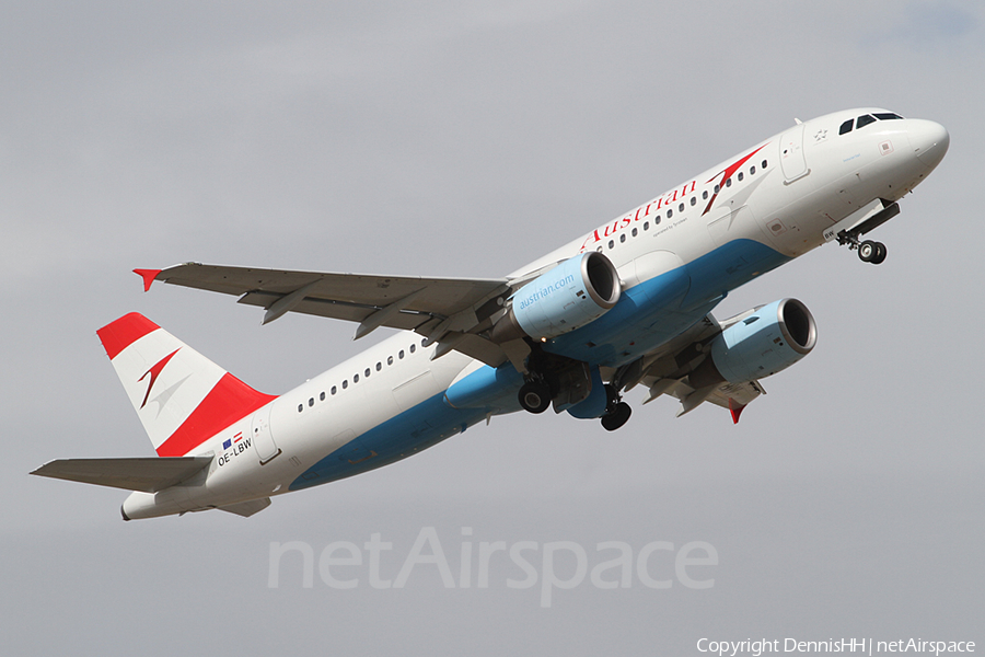 Austrian Airlines Airbus A320-214 (OE-LBW) | Photo 384554