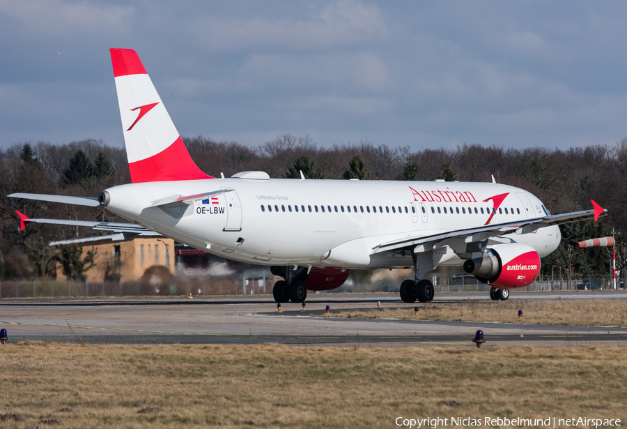 Austrian Airlines Airbus A320-214 (OE-LBW) | Photo 228840