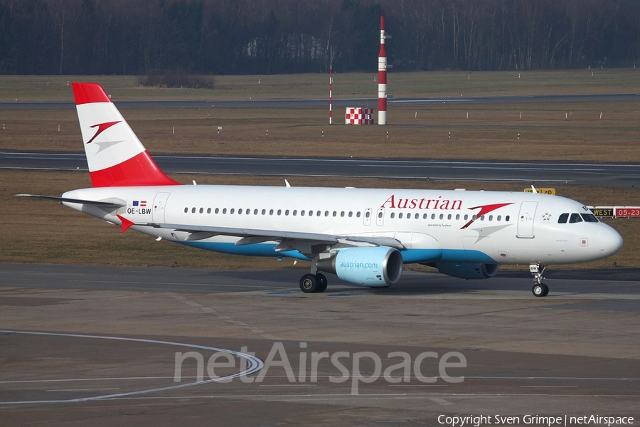 Austrian Airlines Airbus A320-214 (OE-LBW) | Photo 40548