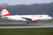 Austrian Airlines Airbus A320-214 (OE-LBW) at  Hamburg - Fuhlsbuettel (Helmut Schmidt), Germany