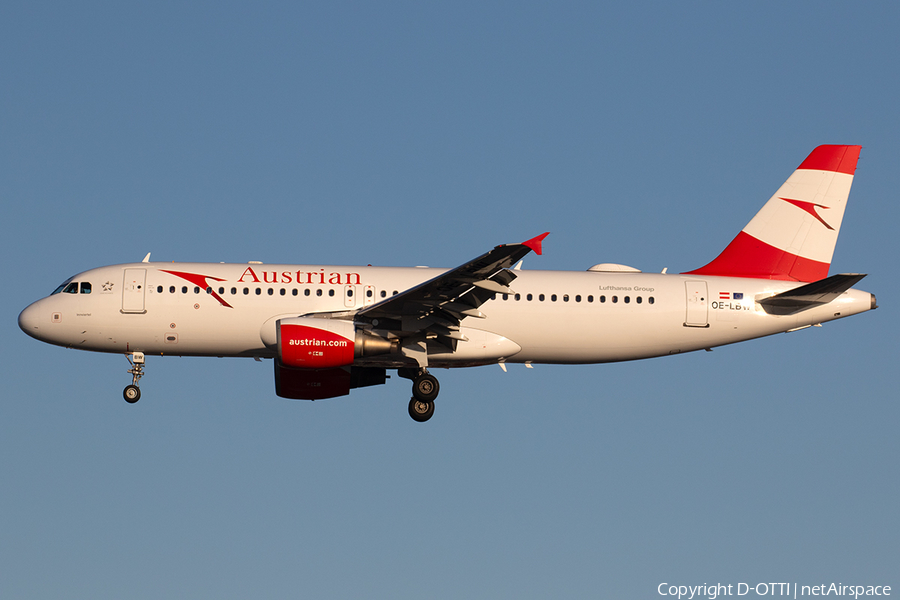 Austrian Airlines Airbus A320-214 (OE-LBW) | Photo 360781