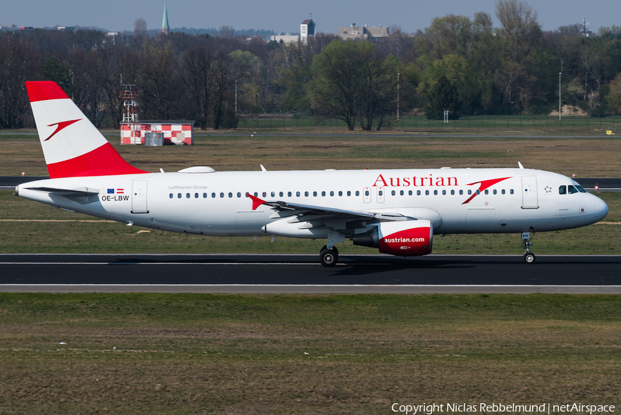 Austrian Airlines Airbus A320-214 (OE-LBW) | Photo 313665