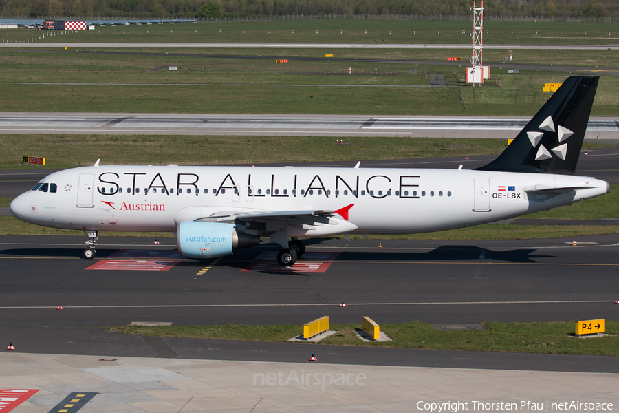 Austrian Airlines Airbus A320-214 (OE-LBX) | Photo 74042
