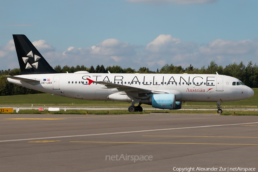 Austrian Airlines Airbus A320-214 (OE-LBX) | Photo 264154