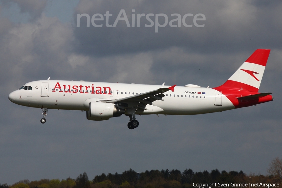 Austrian Airlines Airbus A320-214 (OE-LBX) | Photo 446506