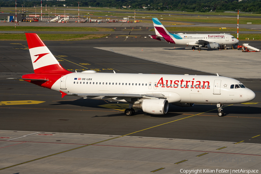 Austrian Airlines Airbus A320-214 (OE-LBX) | Photo 518739