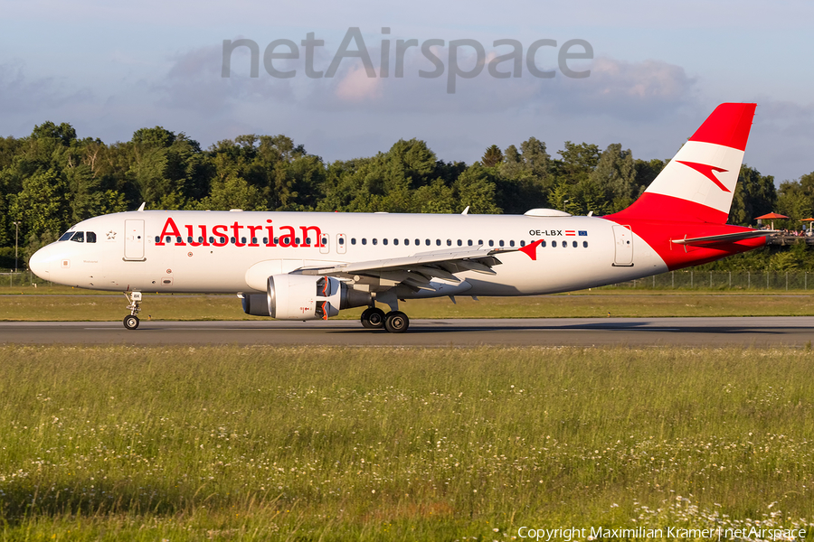 Austrian Airlines Airbus A320-214 (OE-LBX) | Photo 521619
