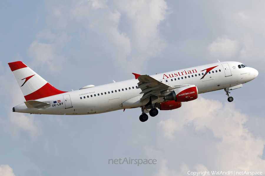 Austrian Airlines Airbus A320-214 (OE-LBY) | Photo 522259