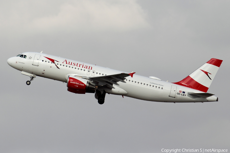 Austrian Airlines Airbus A320-214 (OE-LBY) | Photo 151172