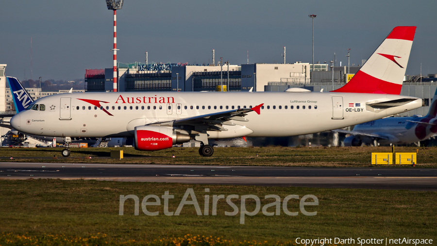 Austrian Airlines Airbus A320-214 (OE-LBY) | Photo 356486