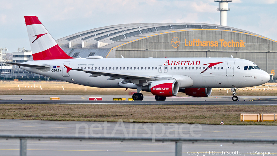 Austrian Airlines Airbus A320-214 (OE-LBY) | Photo 260324