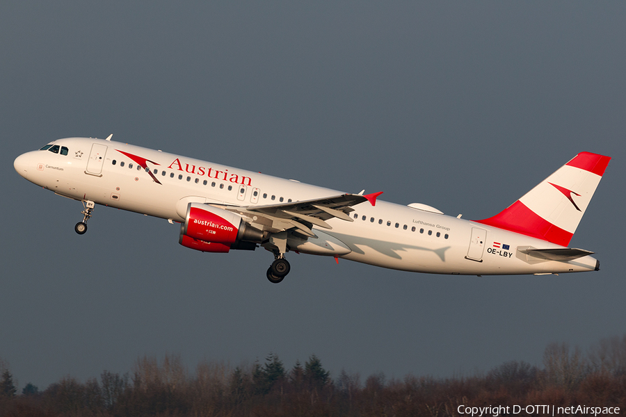 Austrian Airlines Airbus A320-214 (OE-LBY) | Photo 135413