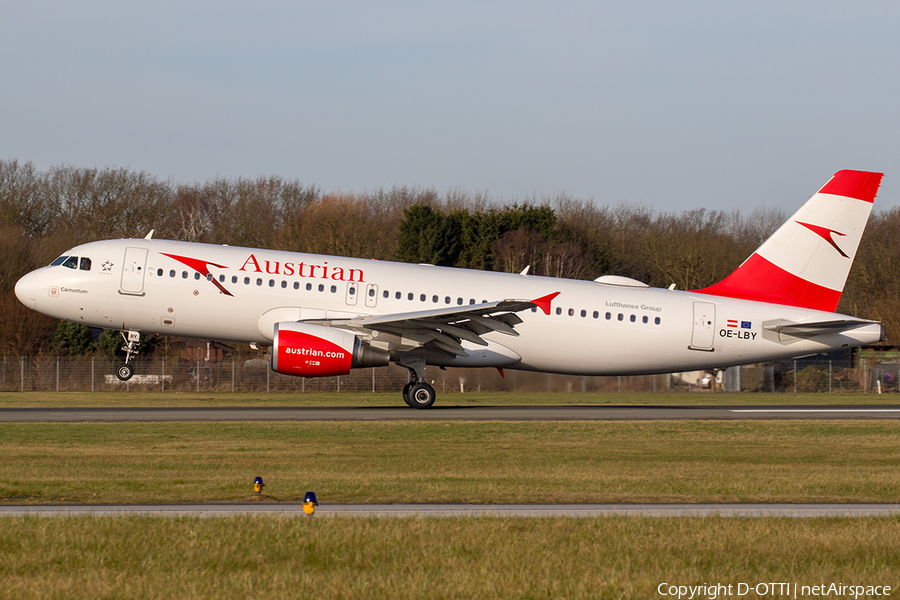 Austrian Airlines Airbus A320-214 (OE-LBY) | Photo 235062