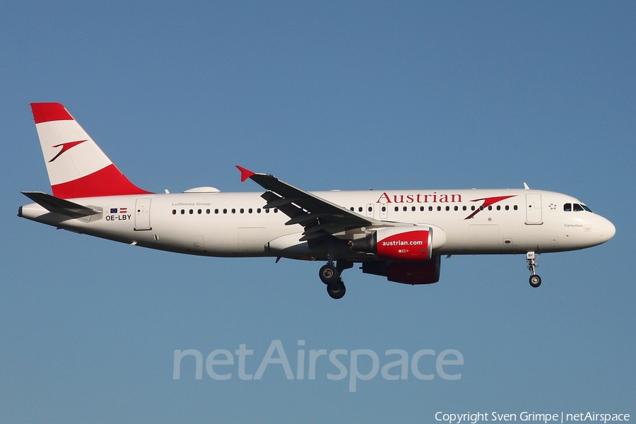 Austrian Airlines Airbus A320-214 (OE-LBY) | Photo 253294