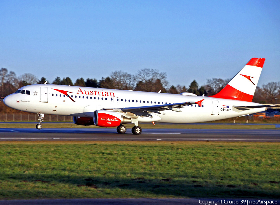 Austrian Airlines Airbus A320-214 (OE-LBY) | Photo 254517