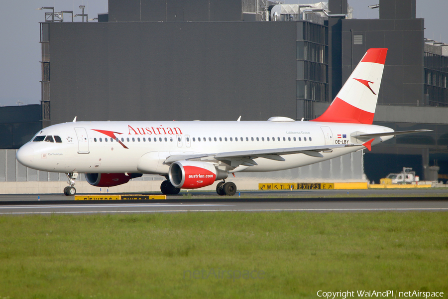 Austrian Airlines Airbus A320-214 (OE-LBY) | Photo 508982