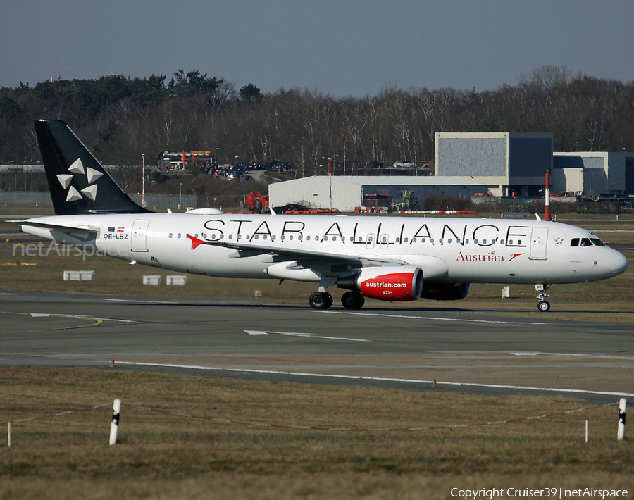 Austrian Airlines Airbus A320-214 (OE-LBZ) | Photo 508954