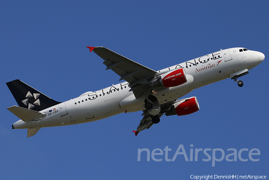 Austrian Airlines Airbus A320-214 (OE-LBZ) | Photo 516240