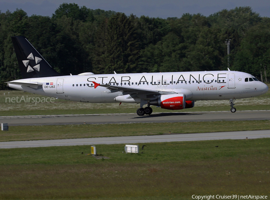 Austrian Airlines Airbus A320-214 (OE-LBZ) | Photo 527940