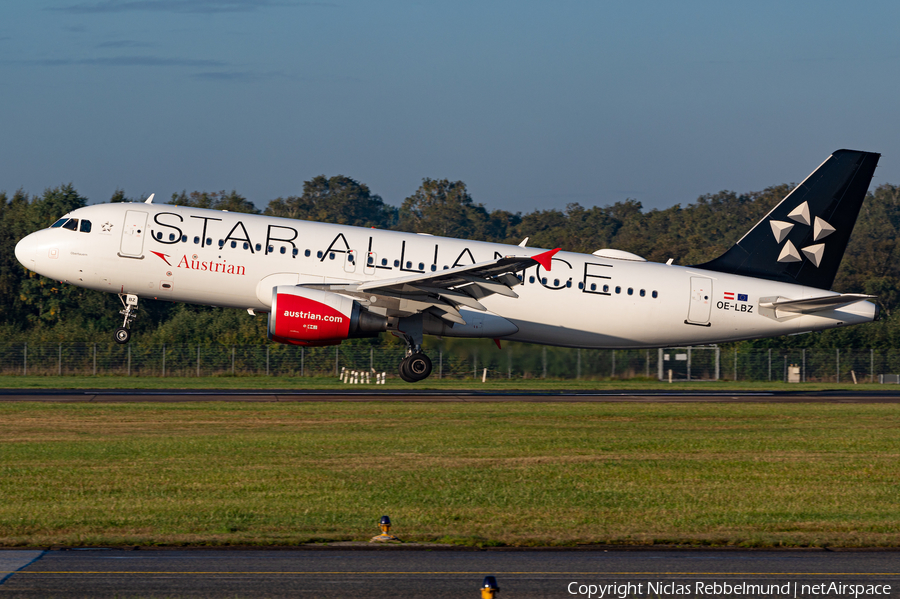 Austrian Airlines Airbus A320-214 (OE-LBZ) | Photo 528746