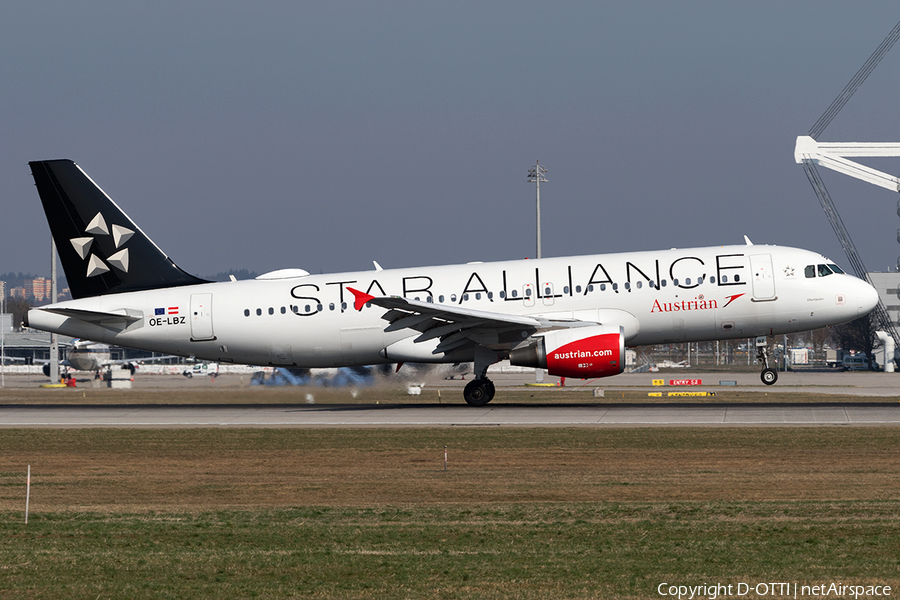 Austrian Airlines Airbus A320-214 (OE-LBZ) | Photo 152871
