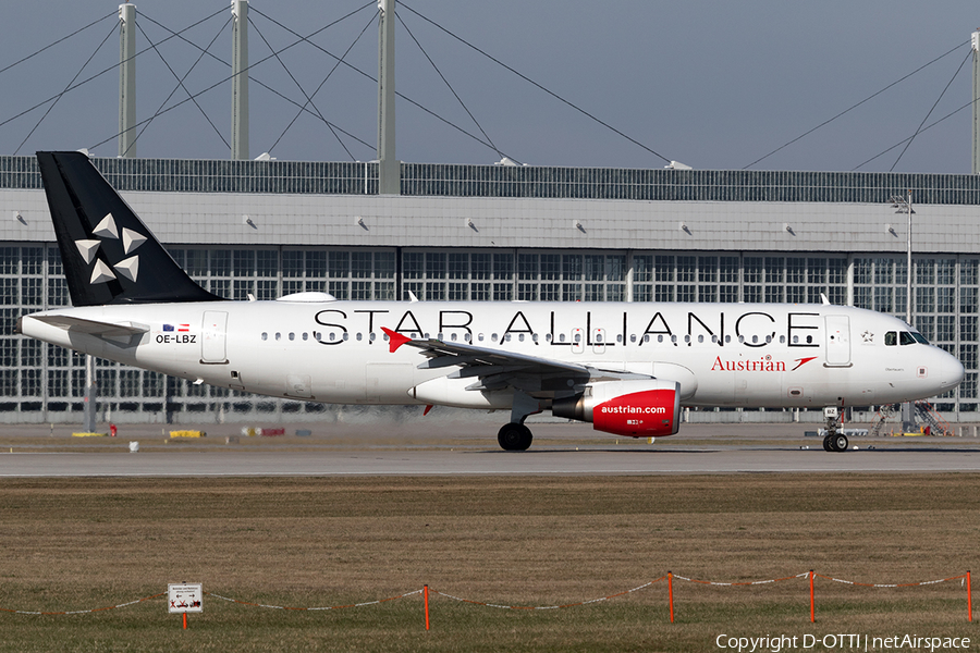 Austrian Airlines Airbus A320-214 (OE-LBZ) | Photo 153147