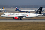 Austrian Airlines Airbus A320-214 (OE-LBZ) at  Munich, Germany