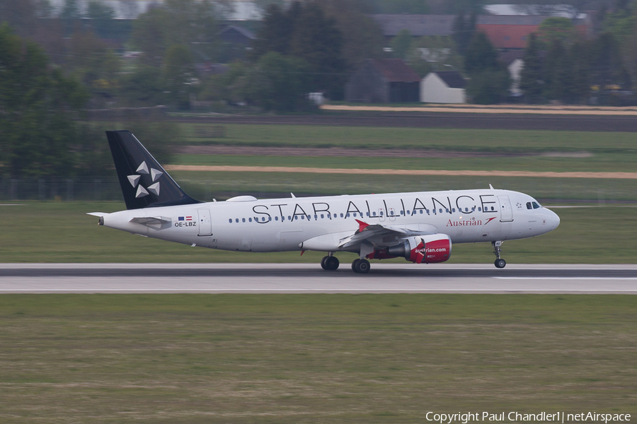Austrian Airlines Airbus A320-214 (OE-LBZ) | Photo 162434