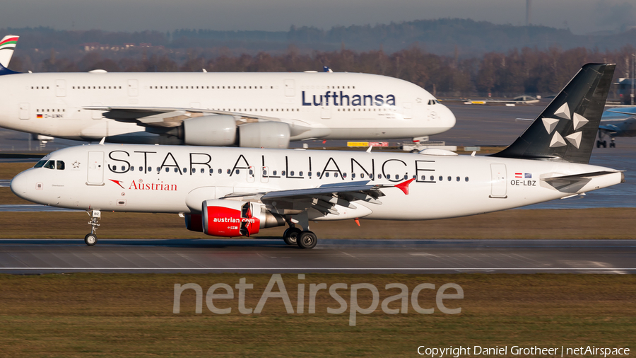 Austrian Airlines Airbus A320-214 (OE-LBZ) | Photo 288525